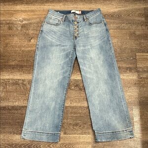 CAbi Light Blue Ankle & Cropped Jeans